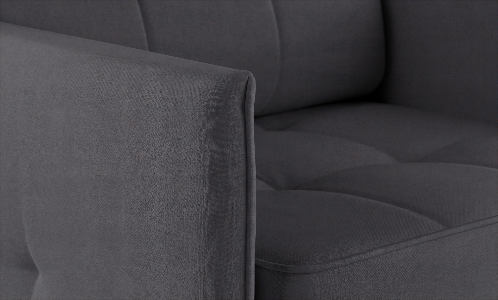 Кресло -кровать Amani Pro, ткань Sky Velvet 38 (подлокотник: 5 см) — купить в Озерце