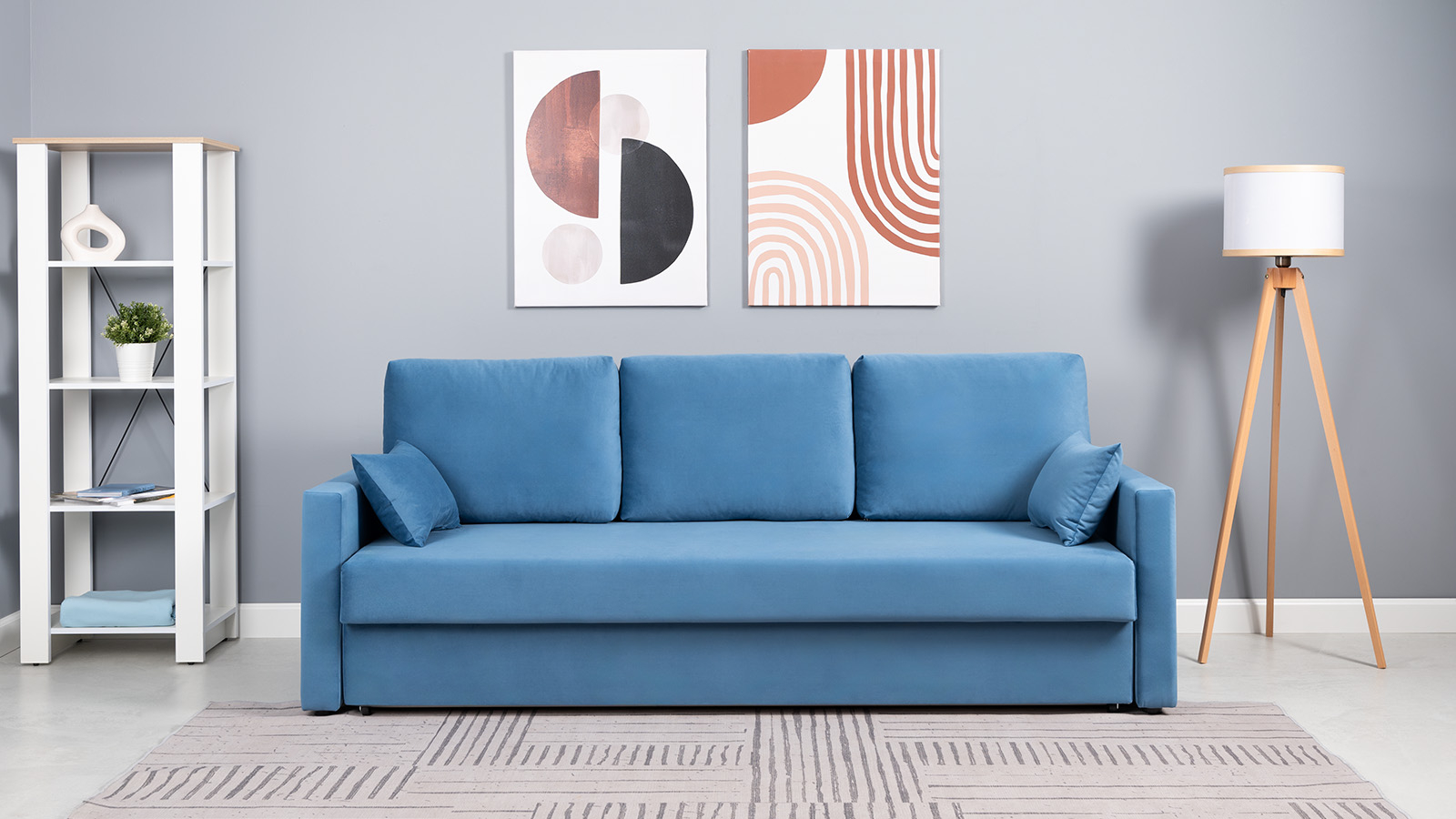 Диван -кровать Bingem ткань Balance 784 95x223 — купить в Озерце