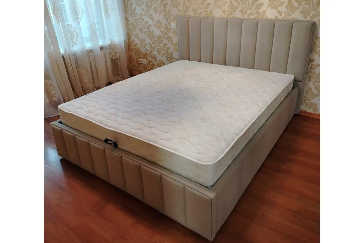 Кровать Кордова-1 с ПМ 160х200 (Luma 02) 2 кат. - купить в Озерце