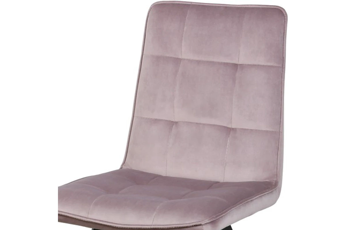 Стул Стич (Муар черный/Велюр Velluto 14 фламинго) СРП-005 - купить в Озерце