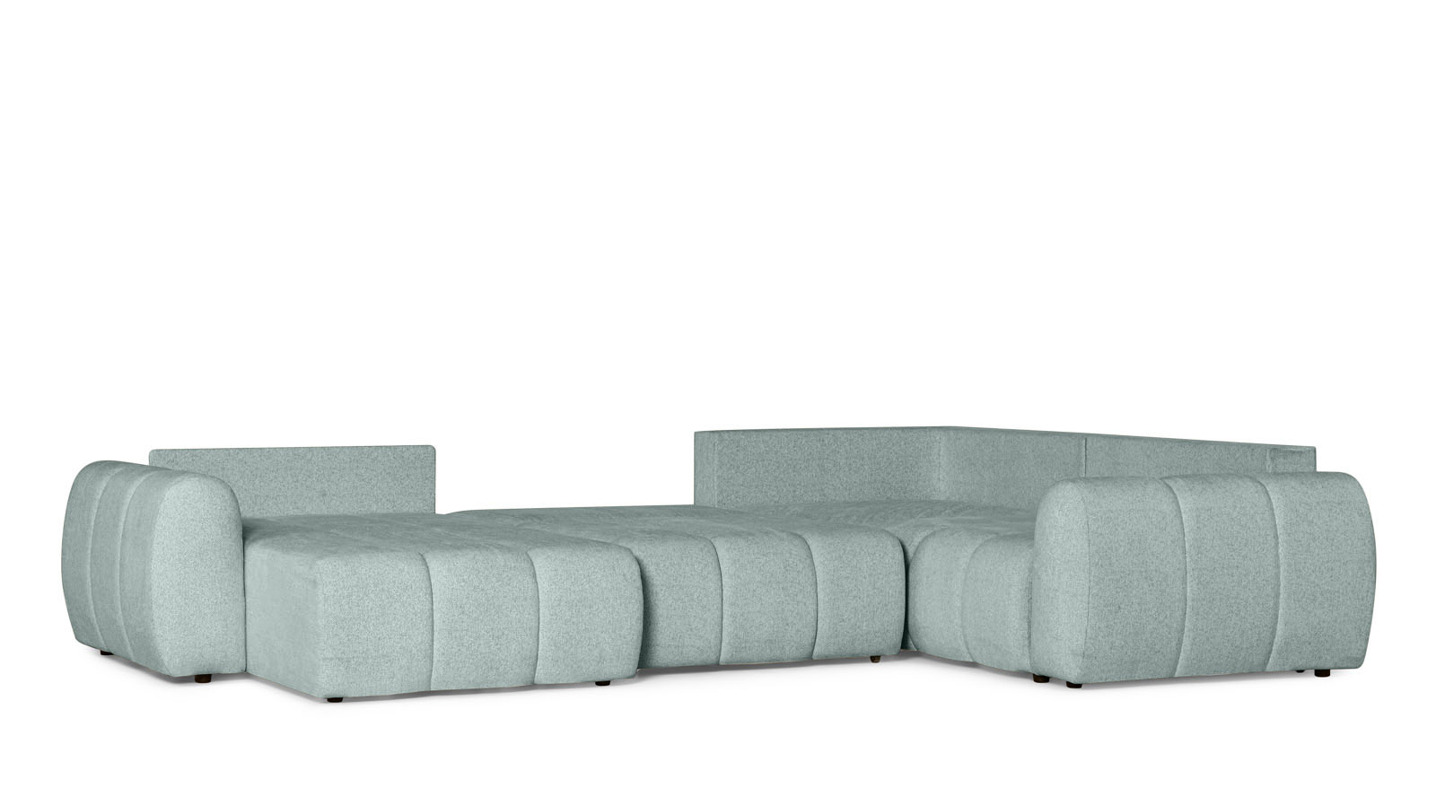 Диван -кровать П-образный Mellow-4 секц. ткань Raven 80 247x350 — купить в Озерце