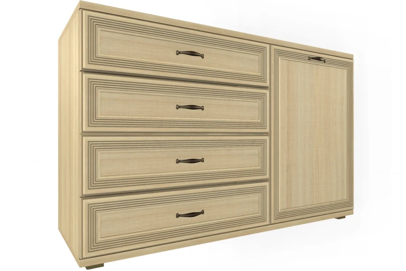 Тумба ТБ-1015-АС-СО (Ясень Асахи) — Мебель-центр Озерцо