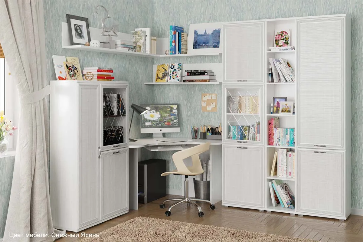 Стол СТ-1012 (Снежный Ясень) — Мебель-центр Озерцо