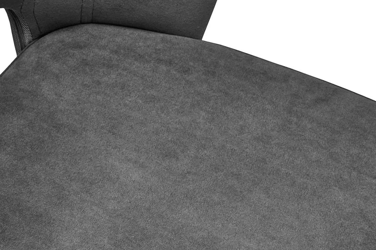 Стул Капри Исп. 2 конус Т2 (Белый муар/Велюр DREAM темно-серый) - купить в Озерце