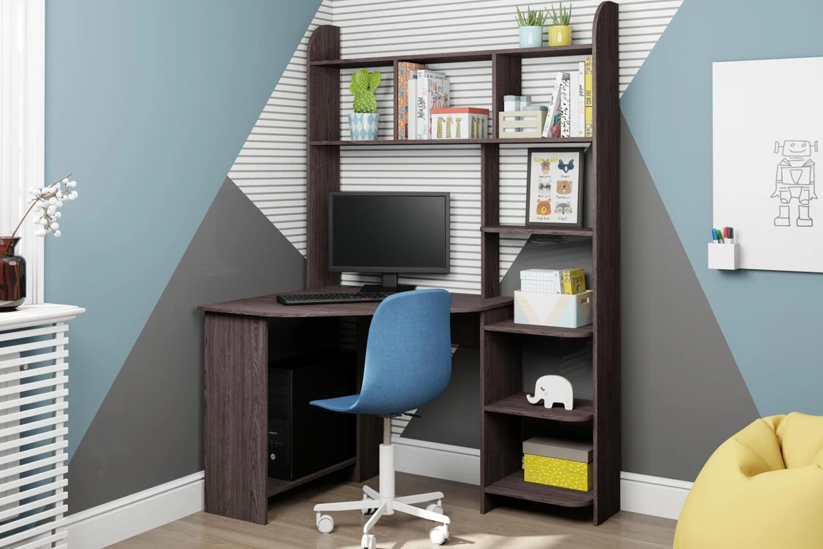 Стол компьютерный ЦРК.КСТ.19 КС-19 (Анкор тёмный) — Мебель-центр Озерцо