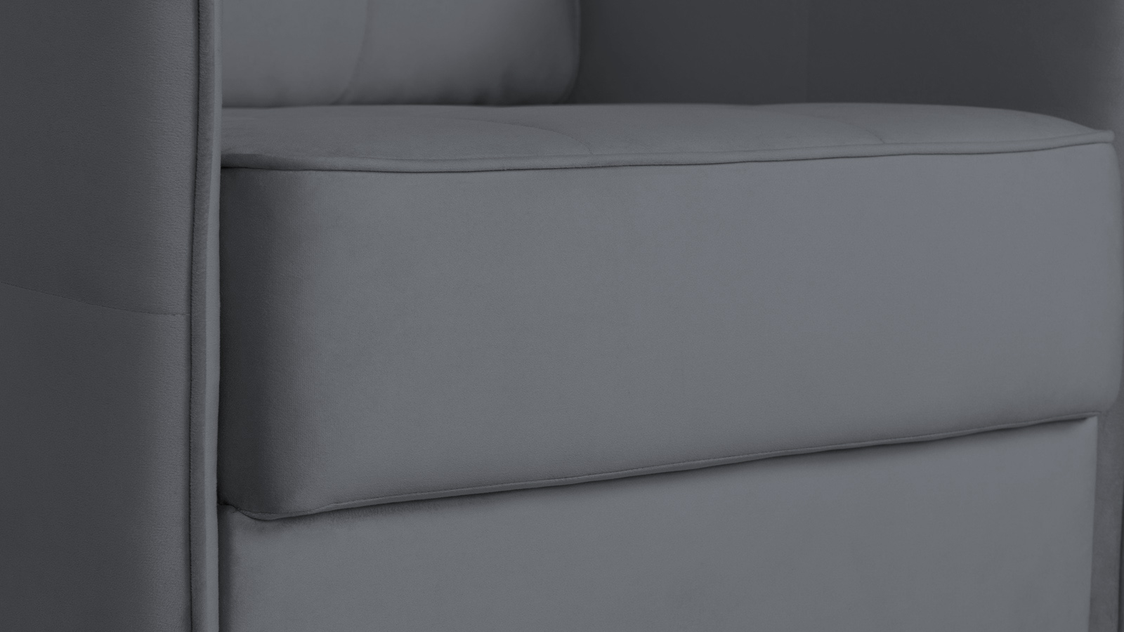 Кресло Amani Pro, Тк. Sky Velvet 16 (подлокотник: 5 см) 73.5x89 — купить в Озерце