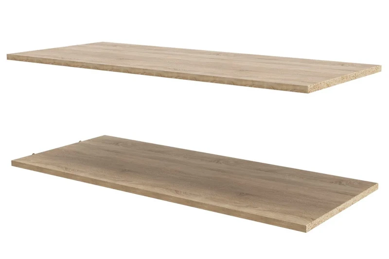 Комплект полок (2 шт.) РУМ 100см (Дуб Сонома) - купить в Озерце