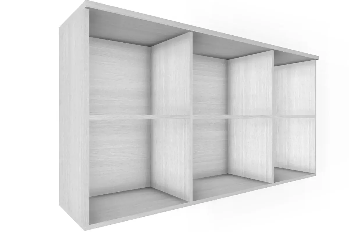 Антресоль АН-5013-СЯ-АМ (Снежный Ясень/Антрацит Матовый) в мебель-центре Озерцо