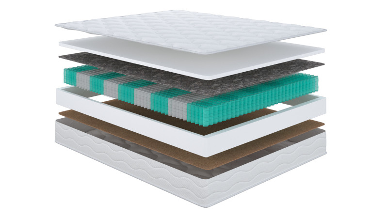 Матрас с разной жесткостью сторон Askona Benefit 90x200 - купить в Озерце