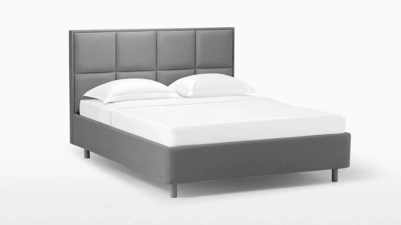 Кровать с подъемным механизмом Linea Nova, ткань Sky Velvet 08, 160x200 - купить в Озерце