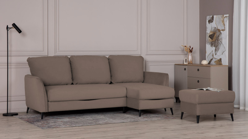 Диван -кровать угловой Laguna, Тк. Dumont 08 159x245 — купить в Озерце