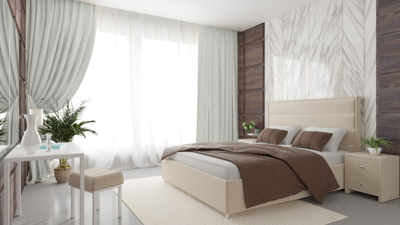 Шторы Blackout Basic 2.0, цвет Кремовый, 160x250 в мебель-центре Озерцо