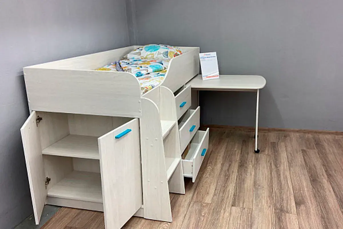 Кровать двухъярусная Каприз 6 без рисунка - купить в Озерце