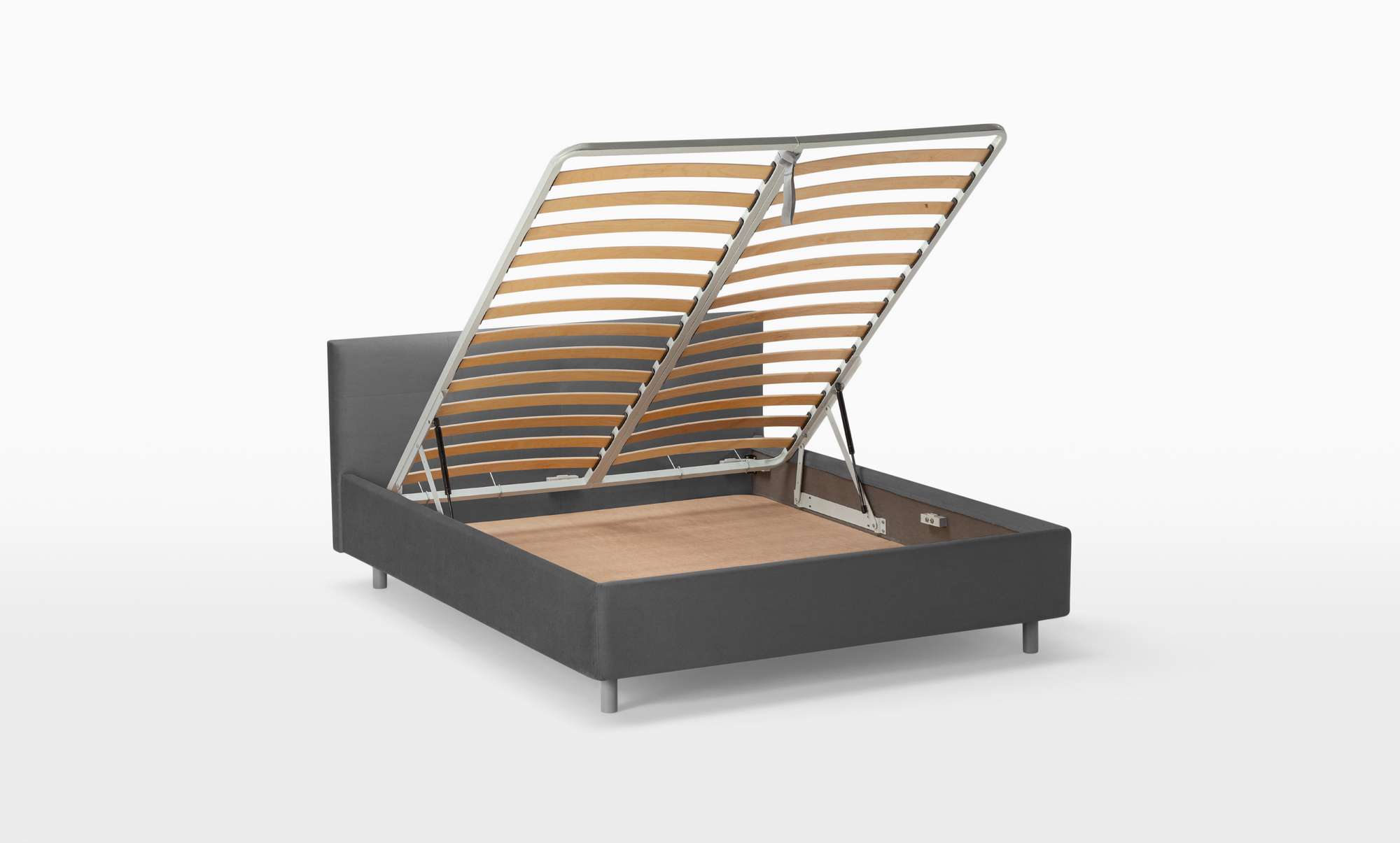 Кровать с подъемным механизмом Vanessa nova, ткань Sky Velvet 16, 90x200 - купить в Озерце