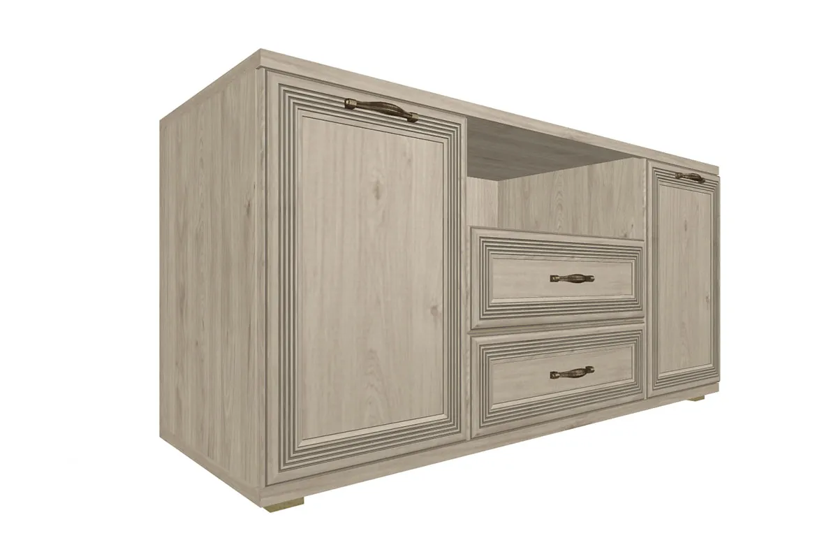 Гостиная Карина-7 (Гикори Джексон Светлый) — Мебель-центр Озерцо