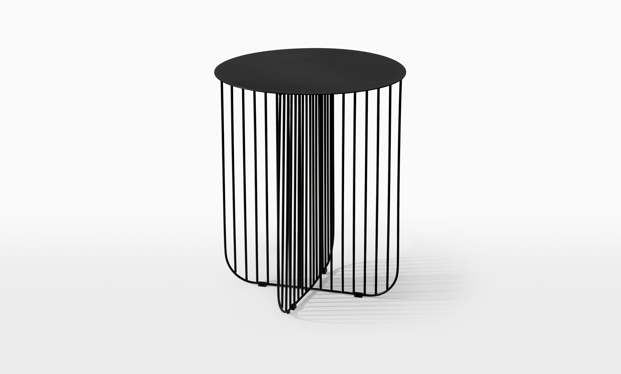 Журнальный столик Omni, цвет черный 40x40 — купить в Озерце