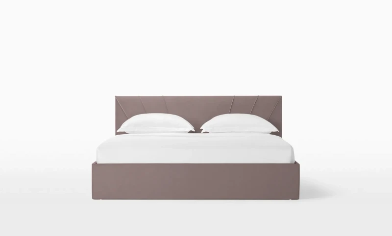 Кровать Alfa, ткань Velutto 06, 160x200 - купить в Озерце