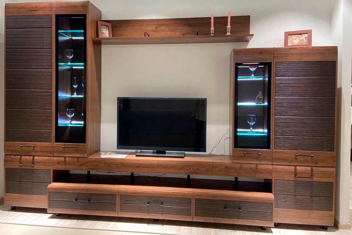 Антресоль АН-2663  (Гикори Джексон Темный) в мебель-центре Озерцо