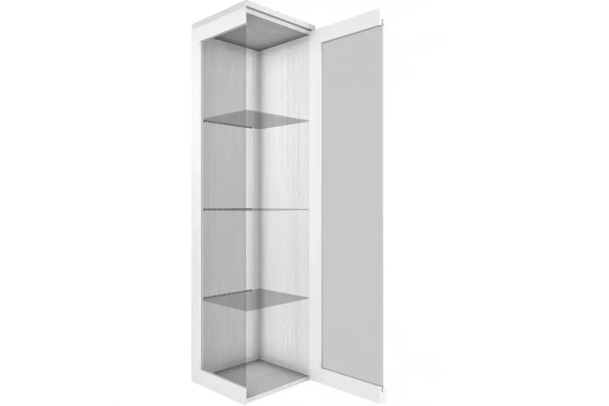 Шкаф многоцелевой ШК-5065-СЯ-БГ (Снежный Ясень/Белый Бриллиант Глянцевый) в мебель-центре Озерцо