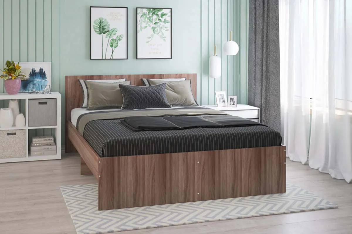 Кровать Мона (Ясень Темный) 140х200 - купить в Озерце