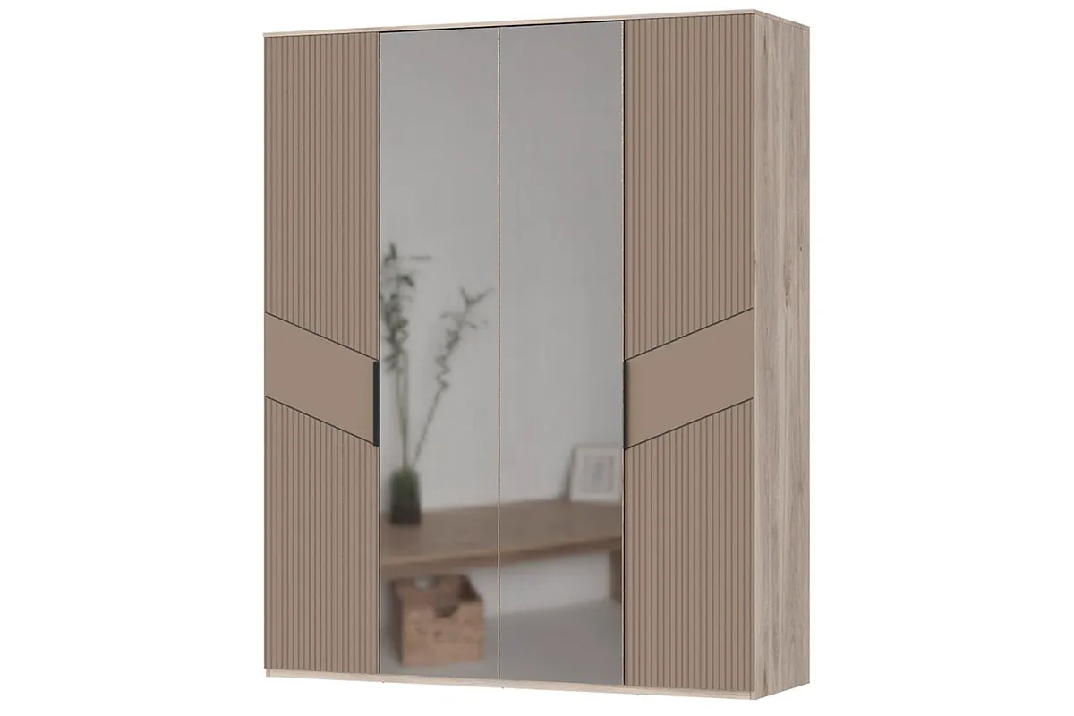 Спальный гарнитур Астория №1 / без кровати (Дуб кастелло серый / Грей софт) - купить в Озерце