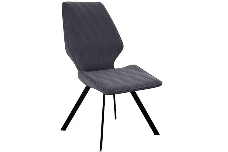 Стул Матэо (Черный муар/Микровелюр BRENDY Graphite) - купить в Озерце