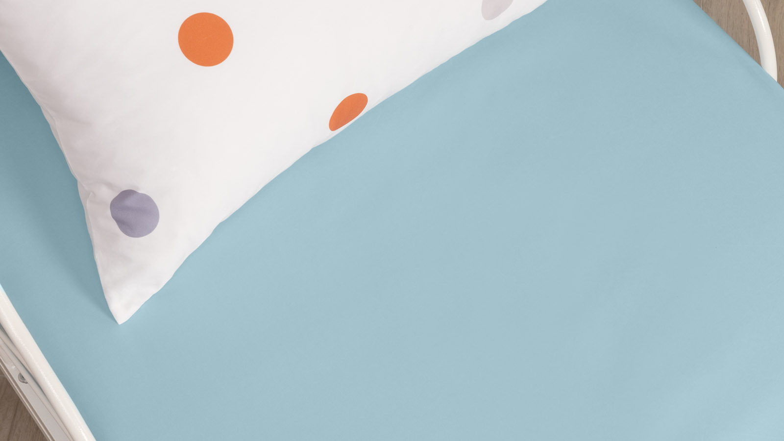 Простынь на резинке Askona kids, цвет: Аква 80x160 в мебель-центре Озерцо