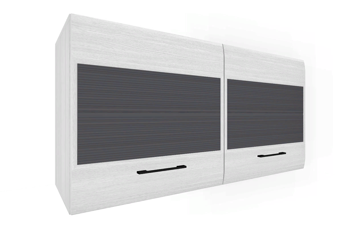 Гостиная Камелия-5 (Снежный ясень/Серый) — Мебель-центр Озерцо