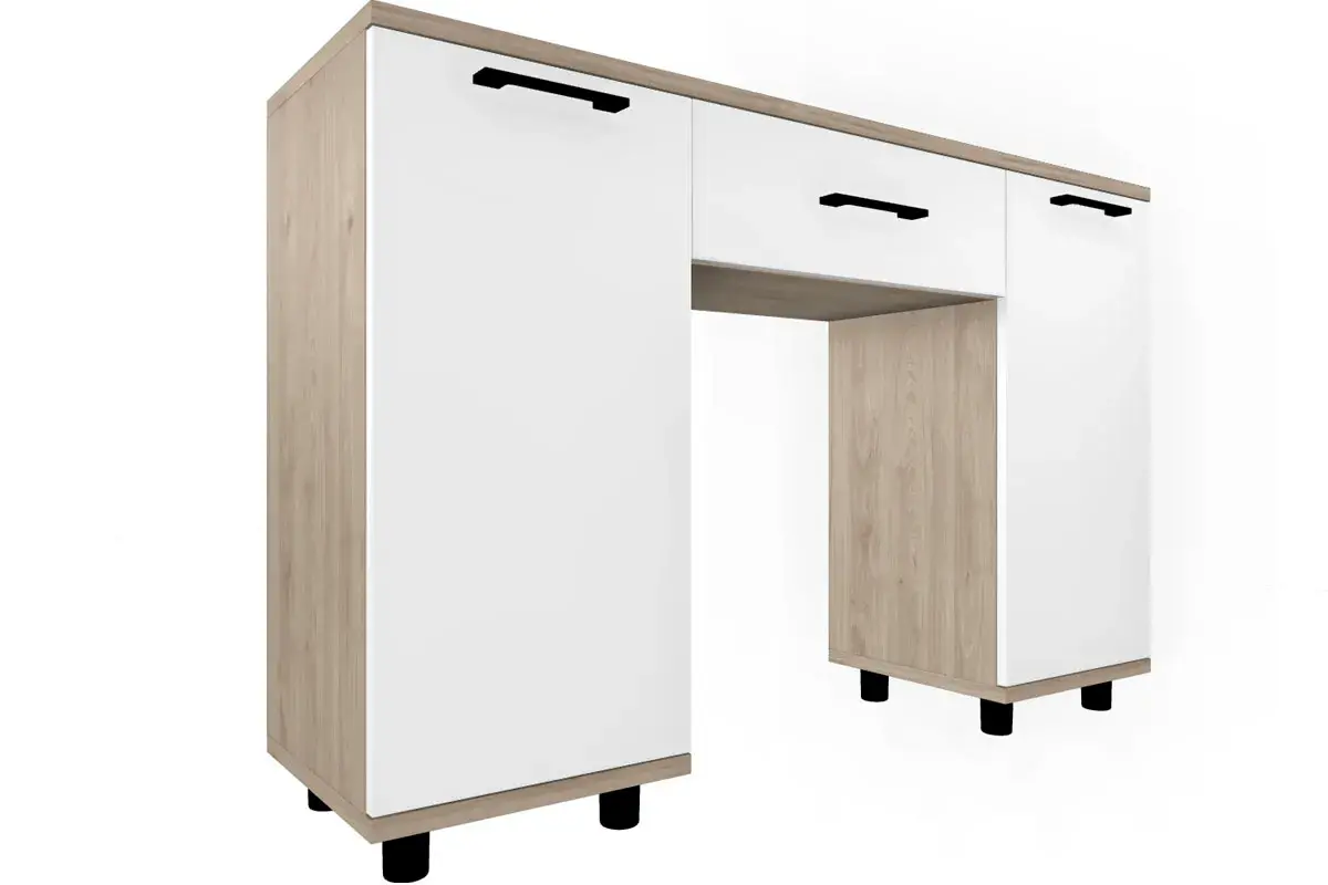 Спальня Грейс комплект 4 (Гикори Джексон Светлый/Белый Бриллиант Глянцевый) - купить в Озерце