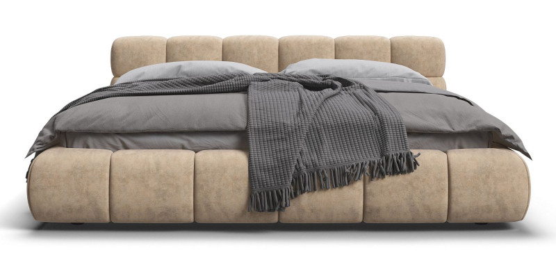 Кровать Босс Дрим 180*200 Про Велюр Royal шампань NEW - купить в Озерце