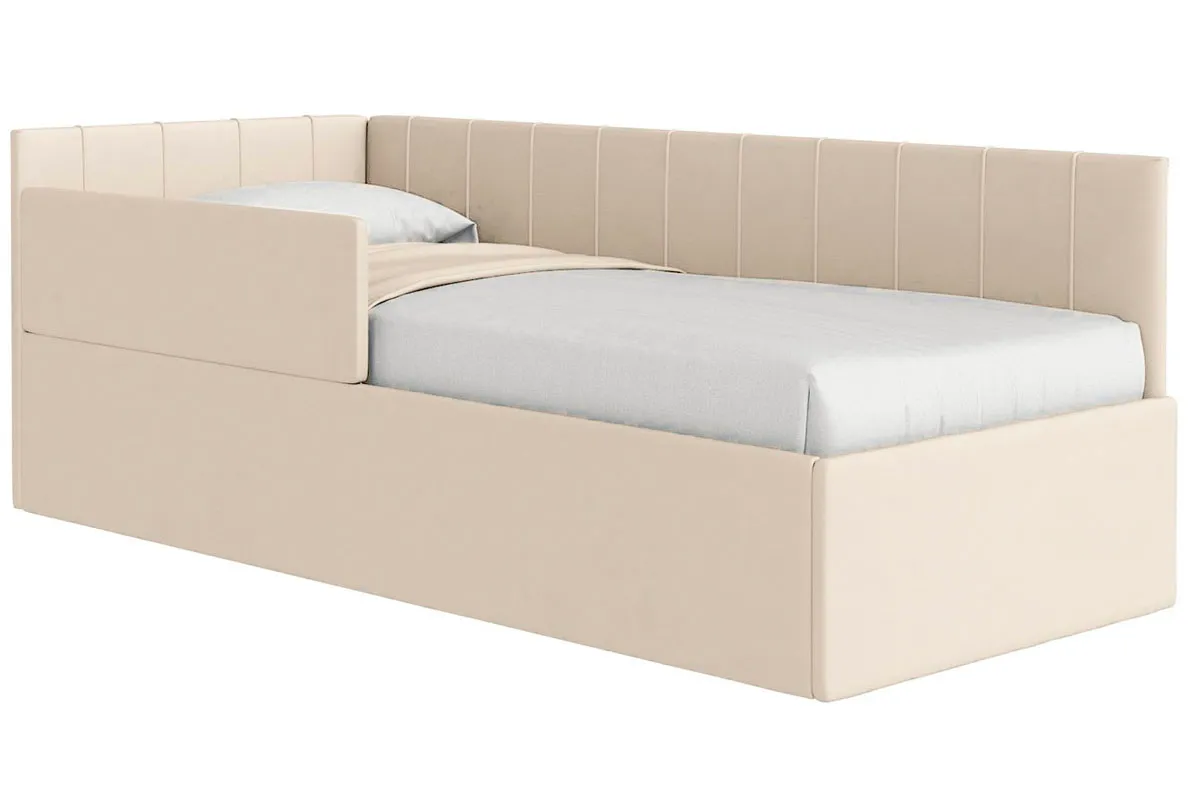 Кровать Мика с ПМ 80х200 универсальная Newtone Light BEIGE - купить в Озерце