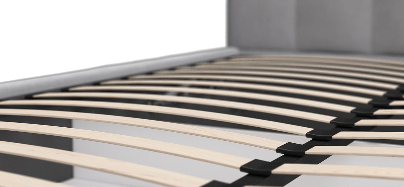 Кровать Белла 160*200 велюр Monolit сталь - купить в Озерце