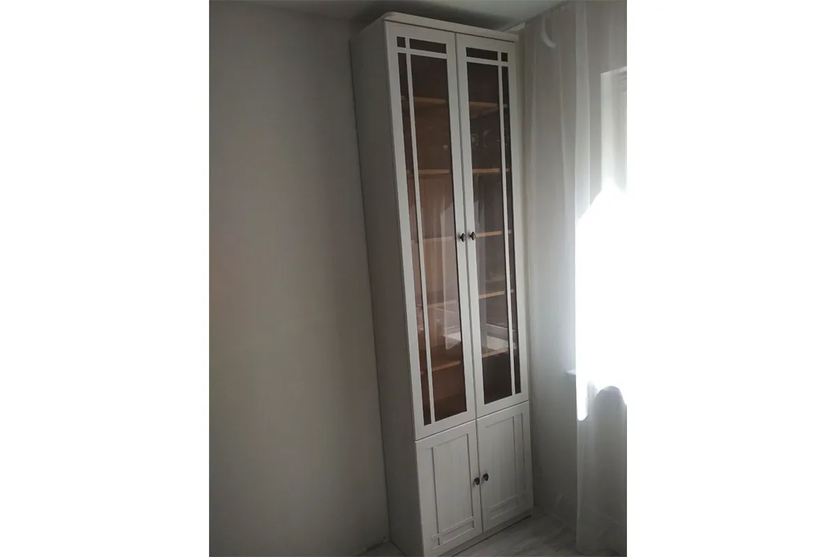 Sherlock 32 Шкаф для книг Ясень Анкор светлый в мебель-центре Озерцо