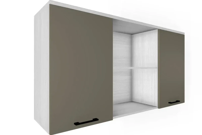 Антресоль АН-5013-СЯ-ЛМ (Снежный Ясень/Латте Матовый) в мебель-центре Озерцо