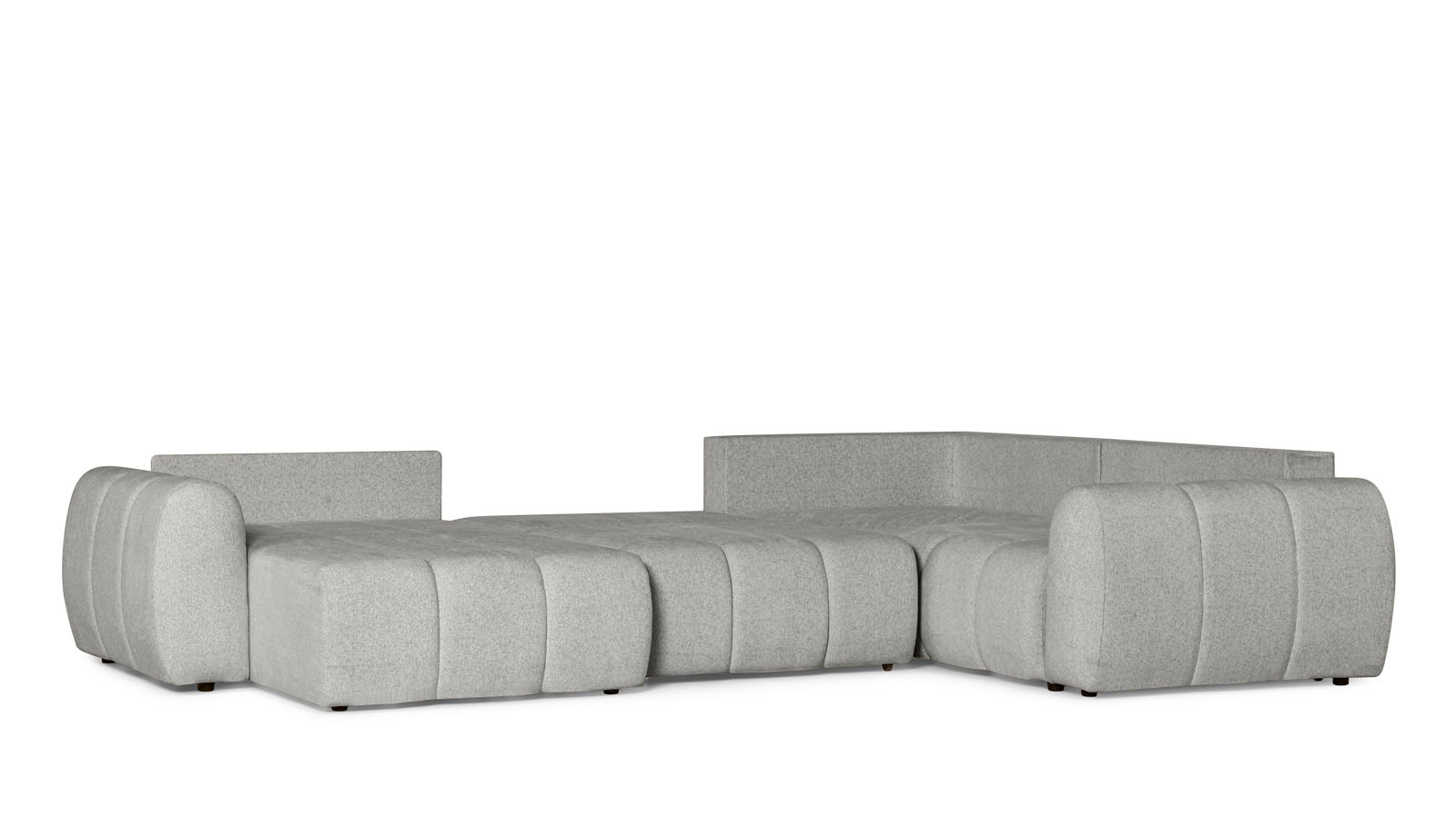 Диван -кровать П-образный Mellow-4 секц. ткань Raven 06 247x350 — купить в Озерце