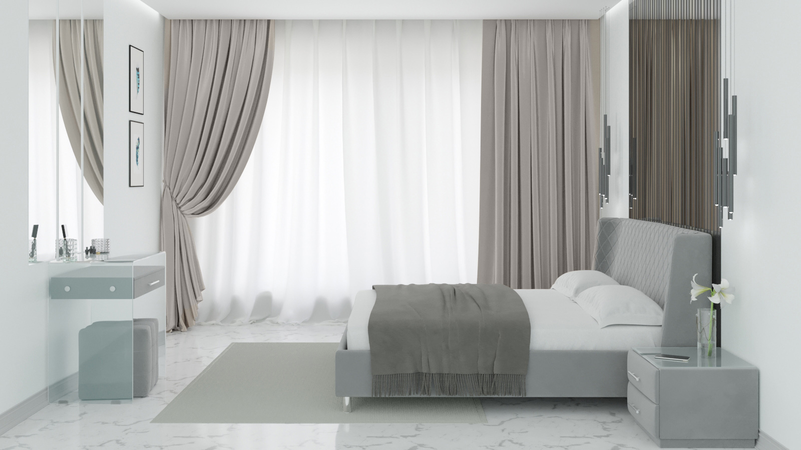 Шторы Blackout Glossy 2.0, цвет Дымчатый, 160x255 в мебель-центре Озерцо