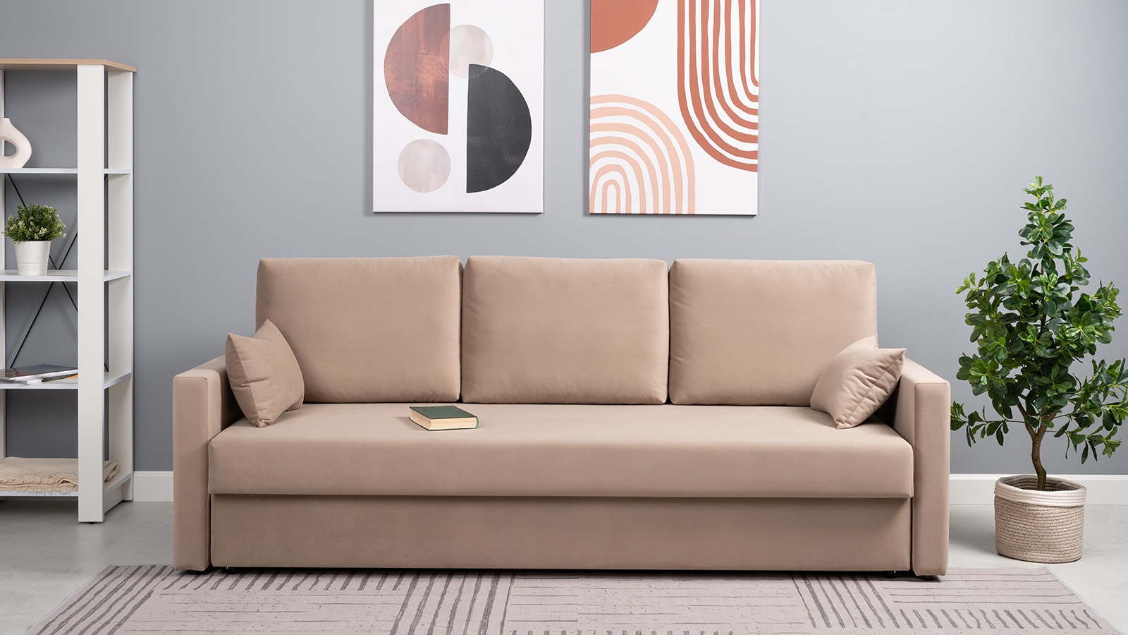 Диван -кровать Bingem ткань Balance 290 95x223 — купить в Озерце