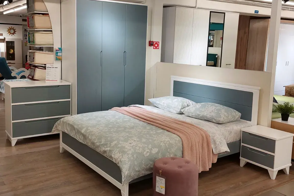 Комод Соня (массив) (Белый/Серый) — Мебель-центр Озерцо