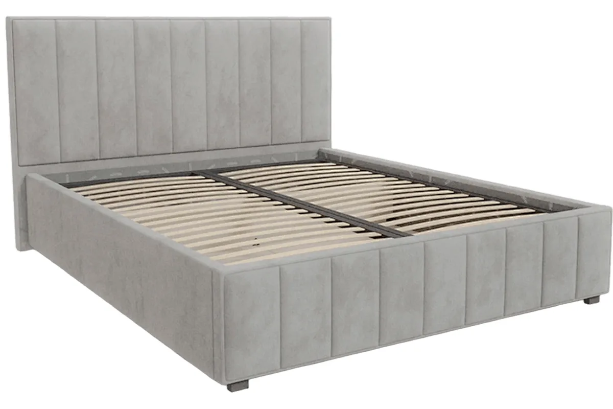 Кровать Кордова-1 с ПМ 140х200 (Боска VL-1912-24 / Пыльно-серый) 2 кат. - купить в Озерце
