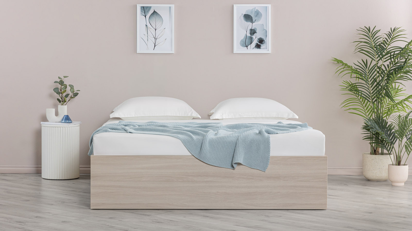 Кровать Prima, цвет: Ясень Шимо Светлый 180x200 - купить в Озерце