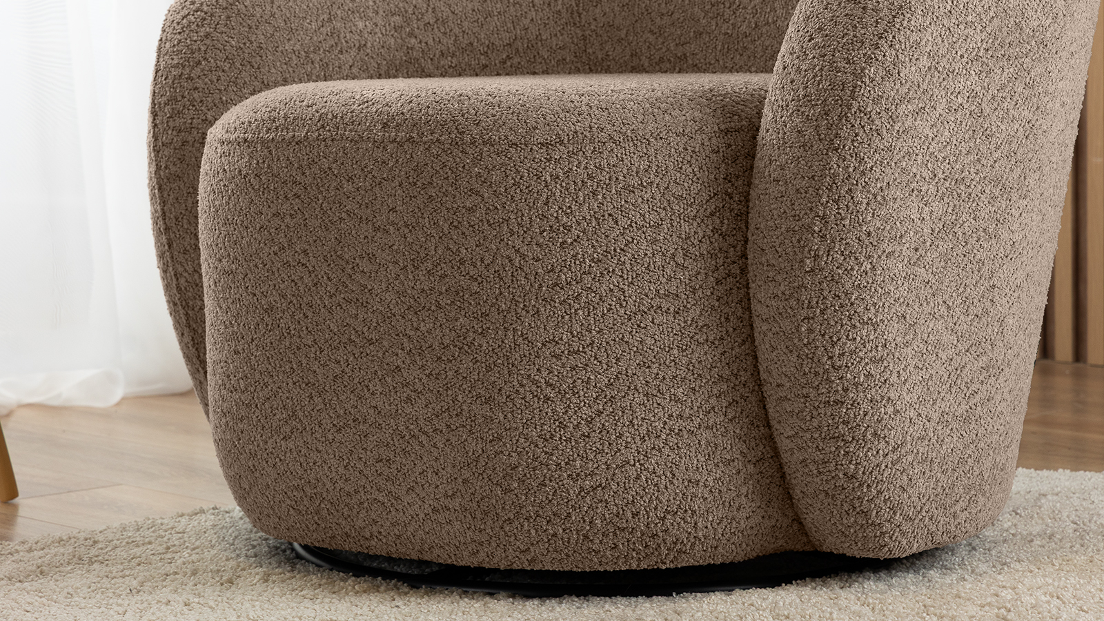 Кресло поворотное Nuage, ткань Soul 292 86x90 — купить в Озерце