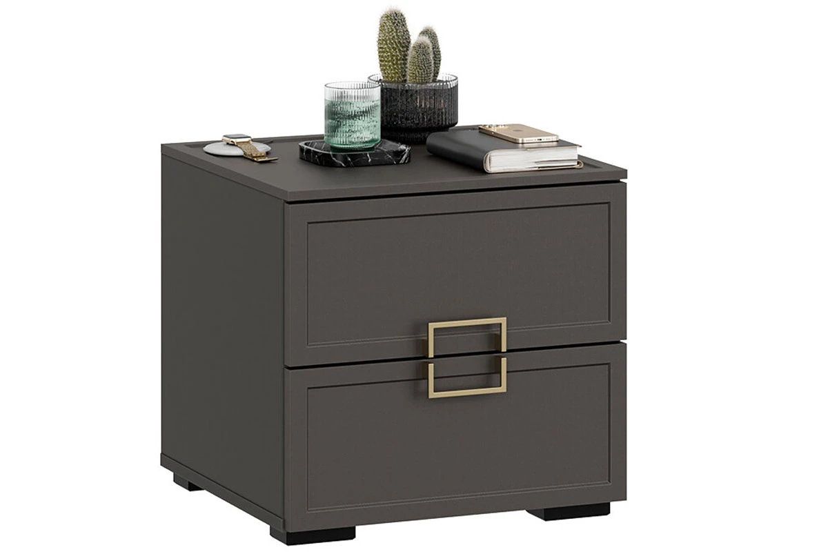 Спальня Стелла (Серый вулкан/Фон серый) - купить в Озерце