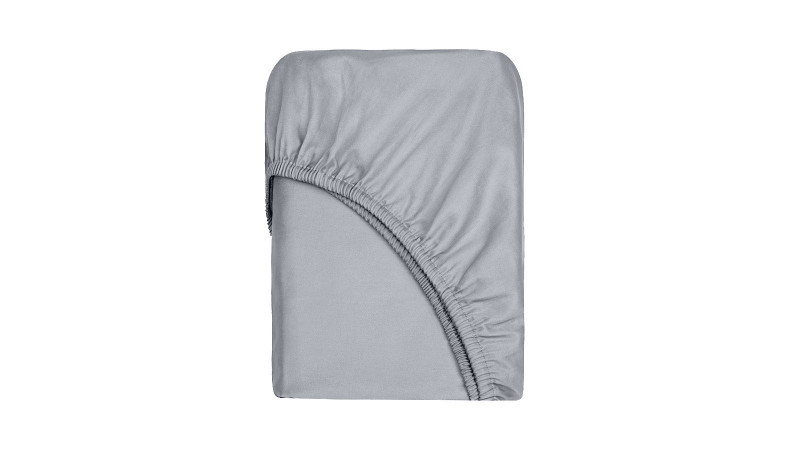 Простынь Askona Pure Bamboo Платина 160x200 в мебель-центре Озерцо