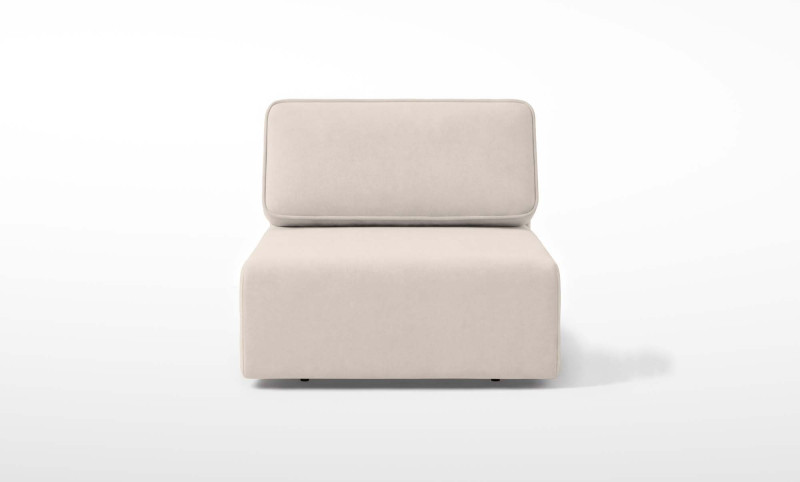Секция канапе Enso, ткань Prime White - купить в Озерце