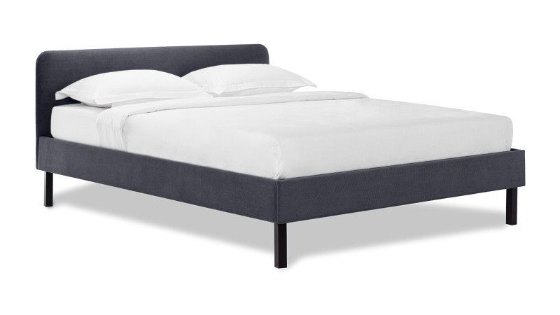 Кровать Avril, ткань Sky Velvet 40, 120x200 - купить в Озерце
