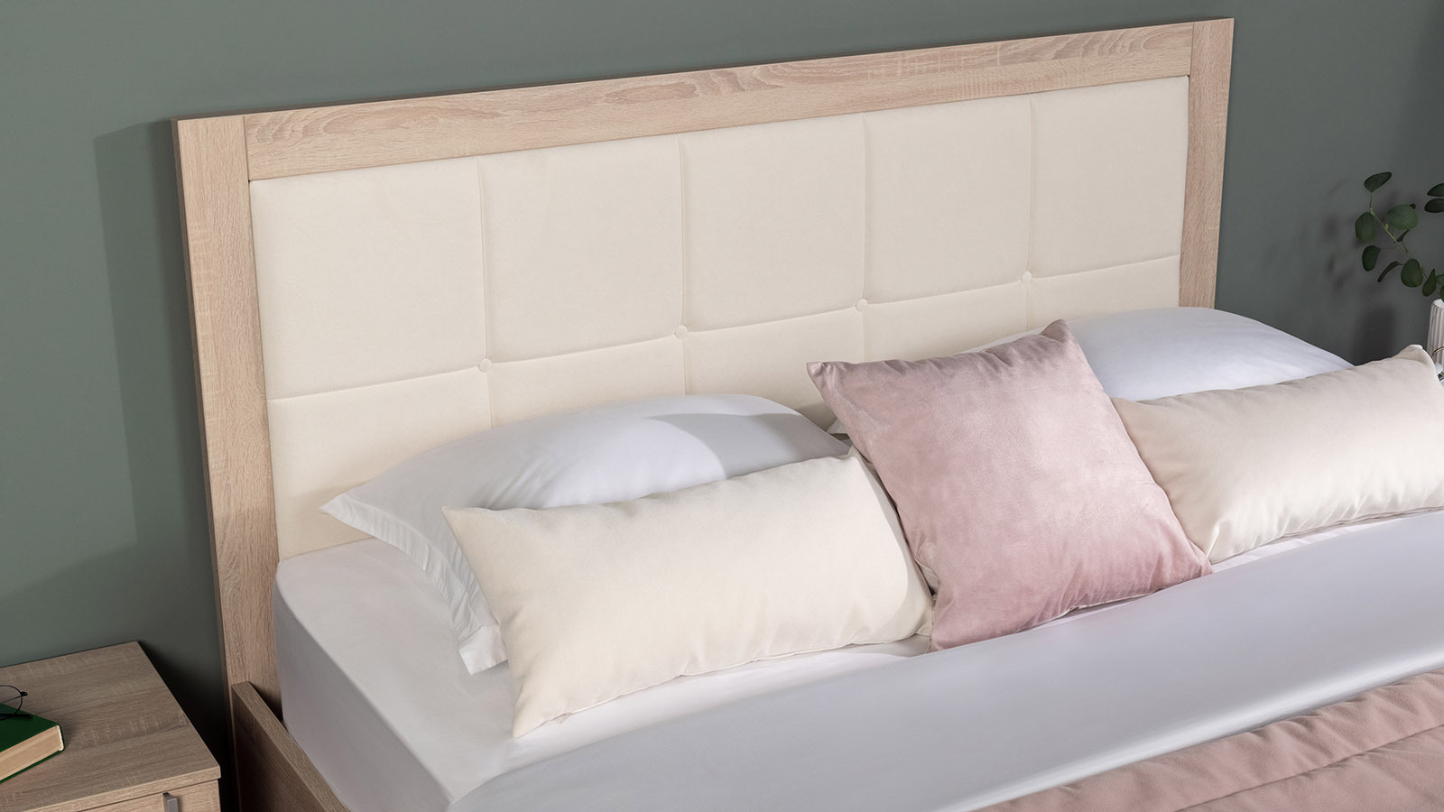 Кровать Innovo Ice, цвет: Дуб Бардолино 140x200 Тк. Casanova Milk - купить в Озерце