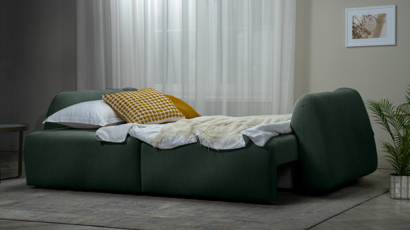 Диван -кровать Selvio ткань Raven 80 110x250 — купить в Озерце