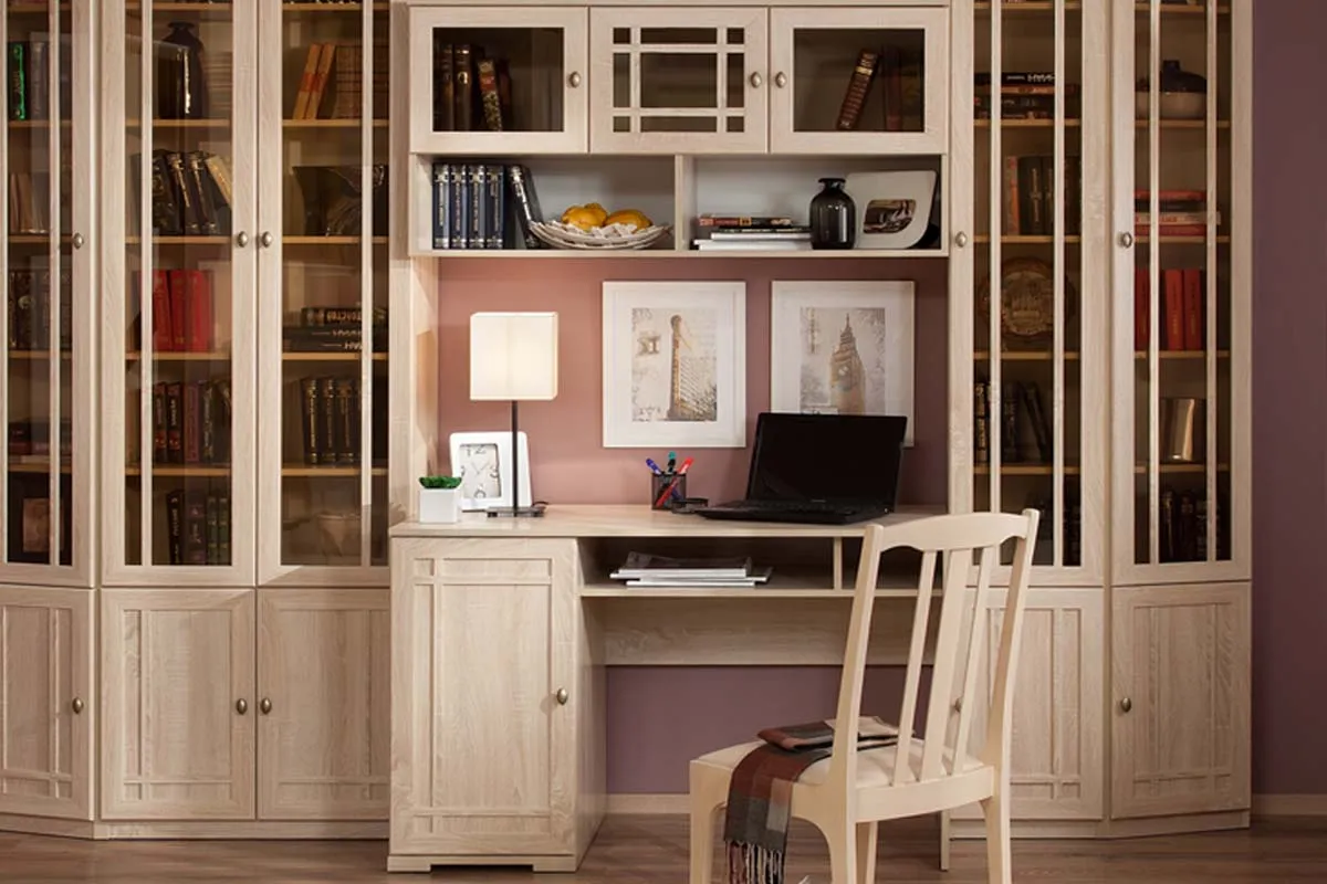 Библиотека Sherlock (Дуб Сонома) в мебель-центре Озерцо