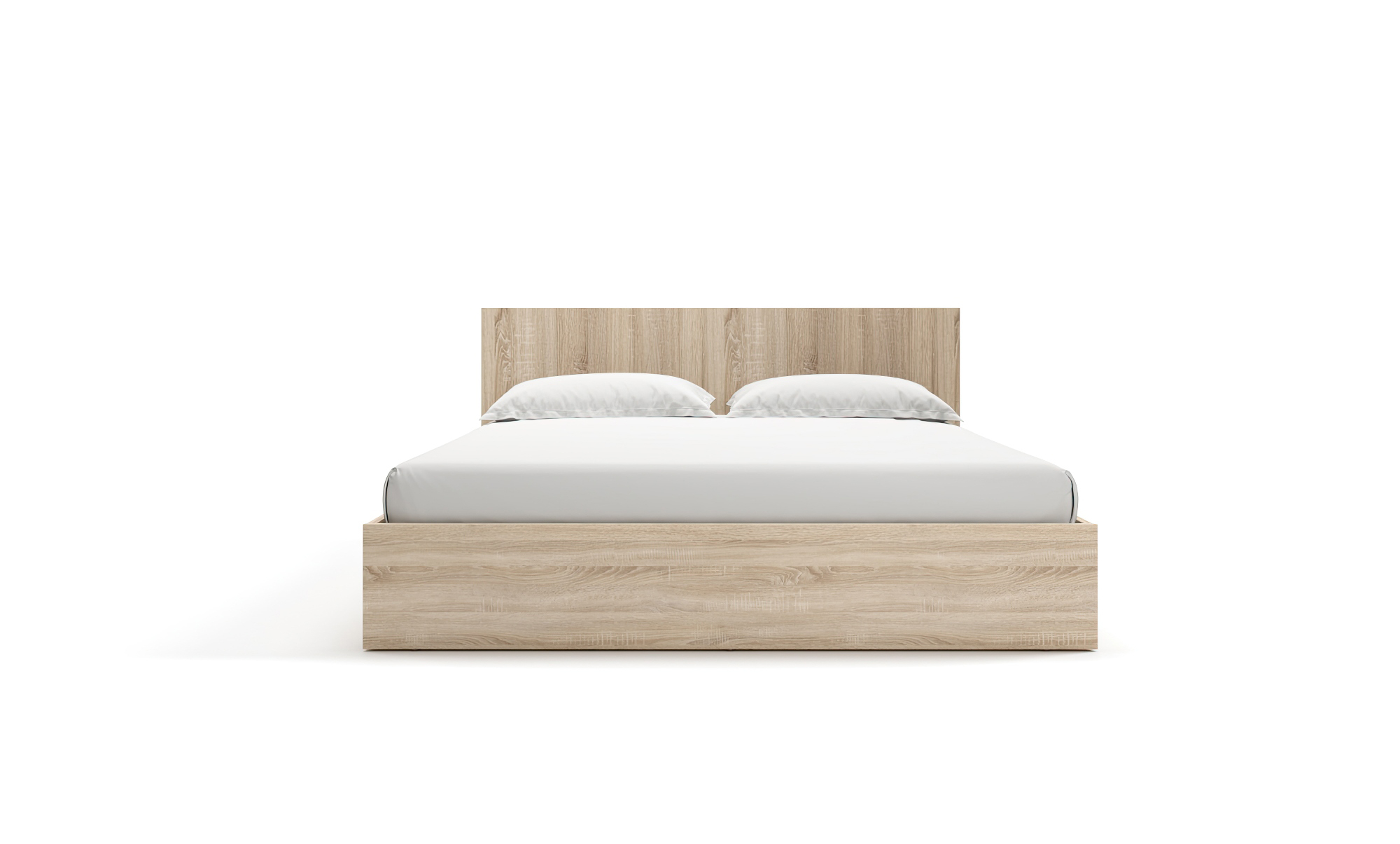 Комплект с подъемным механизмом Ralto, цвет дуб бардолино натуральный, 160x200 + Тумба навесная Pronto, цвет дуб бардолино натуральный - купить в Озерце