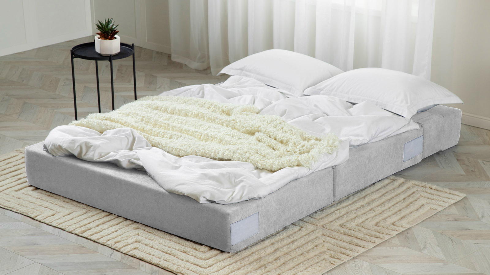 Диван -матрас Folly 80x140 ткань Prime Grey — купить в Озерце